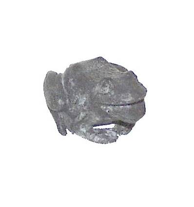 grenouille en bronze BRZ0938V ( H .7 x L .15 Cm ) Poids : 1 Kg 