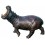 hippopotame en bronze BRZ1331 ( H .122 x L .172 Cm ) Poids : 115 Kg 