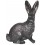 lapin en bronze BRZ0134 ( H .33 x L .22 Cm ) Poids : 3 Kg 