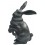 lapin en bronze BRZ0339-9 ( H .22 x L . Cm ) Poids : 1 Kg 