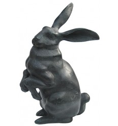 lapin en bronze BRZ0339-9 ( H .22 x L . Cm ) Poids : 1 Kg 