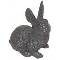 lapin en bronze BRZ0601v ( H .15 x L .20 Cm )