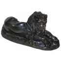 lion en bronze BRZ0578 ( H .12 x L .22 Cm ) Poids : 2 Kg 