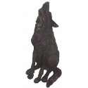 loup en bronze BRZ0959 ( H .101 x L .76 Cm )