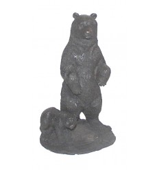 ours en bronze BRZ0428 ( H .30 x L .17 Cm ) Poids : 3 Kg 