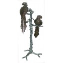 perroquet en bronze BRZ0421 ( H .144 x L .63 Cm ) Poids : 32 Kg 