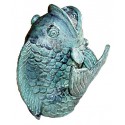 poisson en bronze BRZ0213v-23 ( H .58 x L .38 Cm )