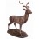  gazelle en bronze BRZ1433 ( H .33 x L .28 Cm ) Poids : 0,5 Kg 