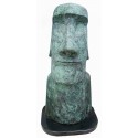 sculpture de moai BRZ1413V ( H .120 x L .61 Cm ) Poids : 103 Kg 