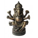 Sculpture divinité asiatique en bronze BRZ1284V ( H .27 x L . 16Cm ) Poids : 1.7 Kg 