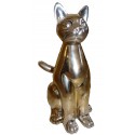 Chat en bronze BRZ1694-14 (H 35 x L 22 Cm) 3kg