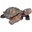 tortue en bronze BRZ0143-12 ( H .12 x L .30 Cm ) Poids : 4 Kg 