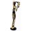 Sculpture africaine en bronze BRZ0006O-53 ( H .134 x L : Cm ) Poids : 13 Kg 