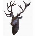 Cerf en bronze BRZ1421 ( H .134 x L .92 Cm ) poids 30 kgs 