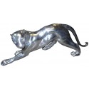 Guépard en Aluminium ALU0152 ( H .45 X L . 140 CM )