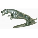 Guépard en Aluminium ALU1486 ( H .28 X L . 63 CM )