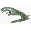 Guépard en Aluminium ALU1486 ( H .28 X L . 63 CM )