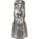 Ile de Paques - Moai en Aluminium ALU1413-Poli ( H .120 X L . 60 CM )