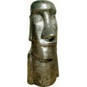 Ile de Paques -Moai en Aluminium ALU1413 ( H .120 X L . 60 CM )