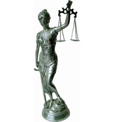 Justice en Aluminium ALU0910 ( H .40 X L . 15 CM )