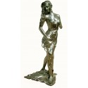 Femme en Aluminium ALU0523 ( H .150 X L . 75 CM )