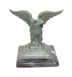 Aigle en bronze BRZ0900v-SM ( H .17 x L .17 Cm ) Poids : 1.5 Kg 