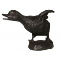 canard en bronze BRZ0270 ( H .17 x L .22 Cm ) Poids : 2 Kg 