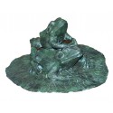grenouille en bronze BRZ0531V ( H .30 x L . 48 Cm ) Poids : 15 Kg 