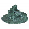 grenouille en bronze BRZ0531V ( H .30 x L . 48 Cm ) Poids : 15 Kg 