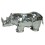 sculpture aluminium rhinocéros ref : 1693
