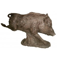 Sculpture sanglier bronze Réf : BRZ1648