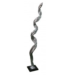Sculpture "liane" en aluminium Réf : ALU1777