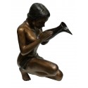 Sculpture bronze enfant BRZ0689-30