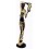 Sculpture africaine en bronze BRZ0006O-34 ( H .86 x L : Cm ) Poids : 8 Kg 