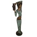 Sculpture africaine en bronze BRZ0006-50