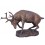 cerf en bronze BRZ1431 ( H .15 x L .21 Cm ) 2 kgs