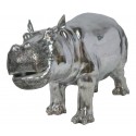 Sculpture d'un hippopotame en aluminium Réf : ALU0667-POLI