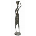 Sculpture africaine en aluminium Réf : ALU0019