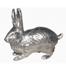 Sculpture d'un lapin en aluminium Réf : ALU0601