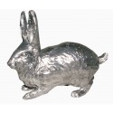 Sculpture d'un lapin en aluminium Réf : ALU0601