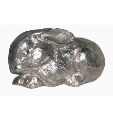 Sculpture d'un lapin en aluminium Réf: ALU0600