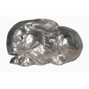 Sculpture d'un lapin en aluminium Réf: ALU0600