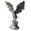 aigle en bronze BRZ0424a ( H .104 x L .71 Cm ) Poids : 36 Kg 