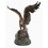 Bronze animalier : aigle en bronze BRZ1345-73 ( H .63 x L . Cm ) Poids : 200 Kg 