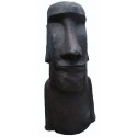 sculpture de moai BRZ1413 ( H .119 x L .61 Cm ) Poids : 59 Kg 