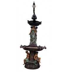 Fontaine de jardin en bronze BRZ1391