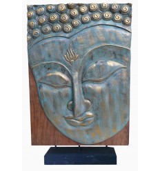 80 Cm - bouddha en bois - Ref. : TAB08