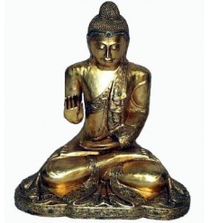 70 Cm - bouddha en bois - Ref. : BOU40