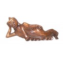 36 Cm - bouddha en bois - Ref. : BOU38