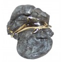 dauphin en bronze BRZ0940 ( H .18 x L .15 Cm ) Poids : 2 Kg 